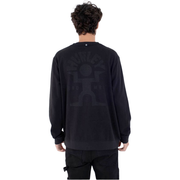 2026 Hurley Mens Dancer Crew MFTEU990009 - Black